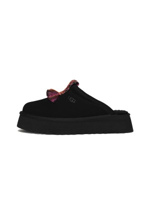 UGG Tazzle Black Women's Platform Slide Slippers 1152677 - Cozy and Stylish Indoor Footwear