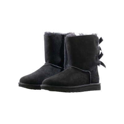 UGG Women's Bailey Bow II Boot Black 1016225 - Stylish and Cozy Winter Boots with Bow Detail