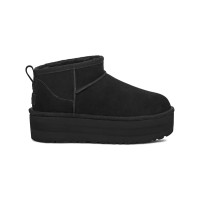 UGG Women's Classic Ultra Mini Platform Black: Elevate Your Style with Cozy Comfort and Platform Design 1135092