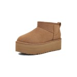 UGG Women's Classic Ultra Mini Platform Chestnut 1135092 Boots - Sheepskin Comfort with Elevated Platform Sole