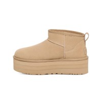 UGG Women's Classic Ultra Mini Platform 1135092 - Trendy Sheepskin Boots with Elevated Platform Sole