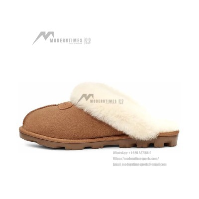 UGG Women's Coquette Slipper Chestnut: Cozy Sheepskin Slippers for Indoor and Outdoor Comfort 1015125