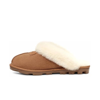 UGG Women's Coquette Slipper Chestnut: Cozy Sheepskin Slippers for Indoor and Outdoor Comfort 1015125