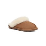 UGG Women's Coquette Slipper Chestnut with Sheepskin Lining for Comfort and Warmth