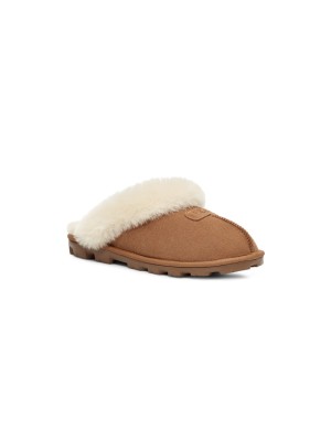 UGG Women's Coquette Slipper Chestnut: Cozy Sheepskin Slippers for Indoor and Outdoor Comfort 1015125