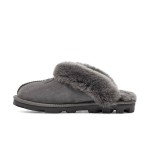 UGG Women's Coquette Slipper Grey 1015125 - Cozy Sheepskin Indoor-Outdoor Slippers