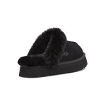 UGG Women's Disquette in Black with Sheepskin Lining and EVA Platform Sole