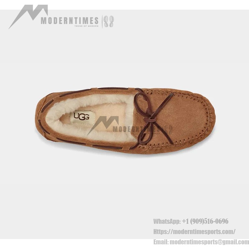 UGG Damen Dakota Hausschuh Kastanienbraun 5612 - Gemütlicher Mokassin