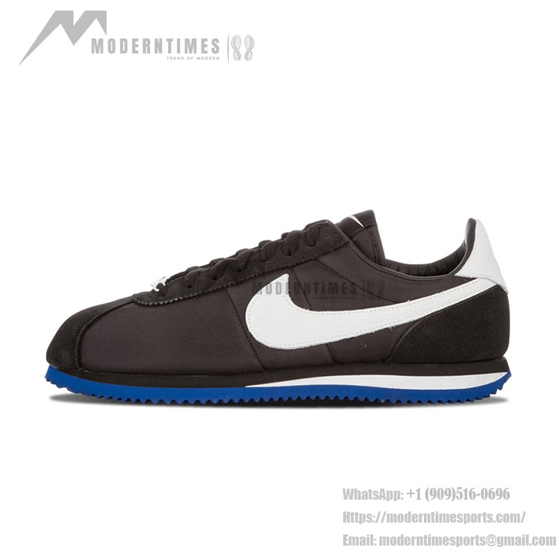 UNDFTD x NikeLab Cortez SP LA 815653-014 - Black Sneakers with Blue and White Details