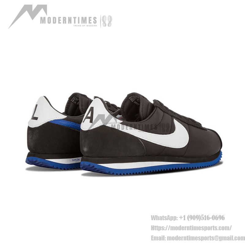 UNDFTD x NikeLab Cortez SP LA 815653-014 - Black Sneakers with Blue and White Details