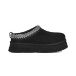  UGG レディース Tazz ブラック スリッパ – ウール裏地の暖かい冬用フットウェア (型番 1122553-BLK)