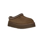 UGG レディース タズ スリッパ ヒッコリー 1122553 - 快適なシープスキンライニング付きスエードスリッパ