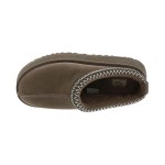 UGG Damen Tazz Pantoffel Hickory 1122553 - Gemütliche Wildlederpantoffeln mit Lammfellfutter