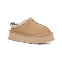 UGG Damen Tazz Hausschuh Sand 1122553 - Gemütliche Lammfell-Pantoffeln für drinnen und draußen