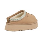 UGG Women's Tazz Slipper Sand 1122553 - Cozy Sheepskin Platform Slippers for Indoor and Outdoor Wear