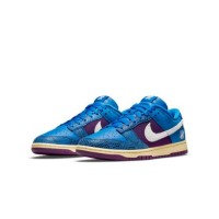 Undefeated x Nike Dunk Low SP 블루 & 퍼플 스네이크 패턴 콜라보 DH6508-400 | 한정판 스니커즈