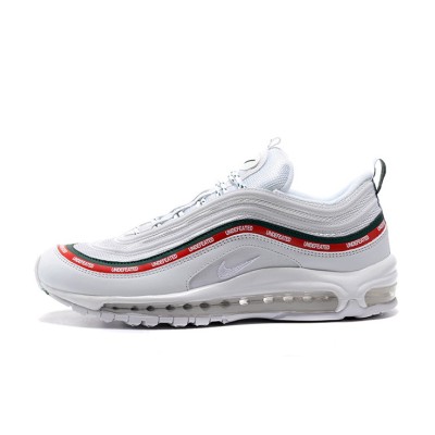 Undefeated x Nike Air Max 97 OG AJ1986-100 - White, Green, and Red 20th Anniversary Edition