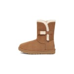 UGG レディース ベイリー B2S チェスナット 1153612、シープスキン裏地とUGGバックル付き