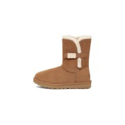 UGG レディース ベイリー B2S チェスナット 1153612：UGGバックル付きの快適シープスキンブーツ