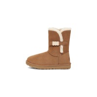 UGG レディース ベイリー B2S チェスナット 1153612：UGGバックル付きの快適シープスキンブーツ