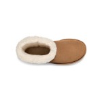 UGG レディース ベイリー B2S チェスナット 1153612、シープスキン裏地とUGGバックル付き