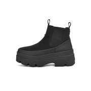 UGG Brisbane Chelsea Boot Schwarz 1143842 - Trendige Plateau-Damenstiefel für stilvollen Komfort