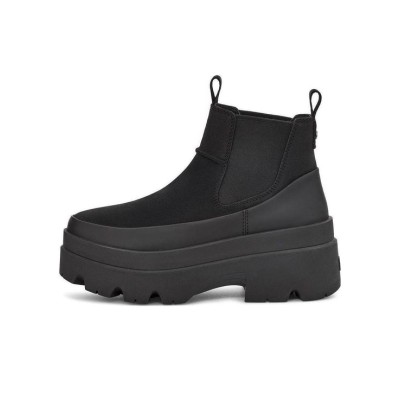 UGG Brisbane Chelsea Boot Black 1143842 - Trendy Platform Women’s Boots for Stylish Comfort