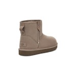 UGG Women's Classic Mini Bailey Zip Beige Grey 1151230