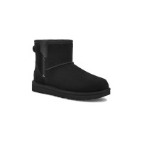 UGG Damen Classic Mini Bailey Zip Boot Schwarz 1151230 - Gemütliche und stilvolle Winterstiefel