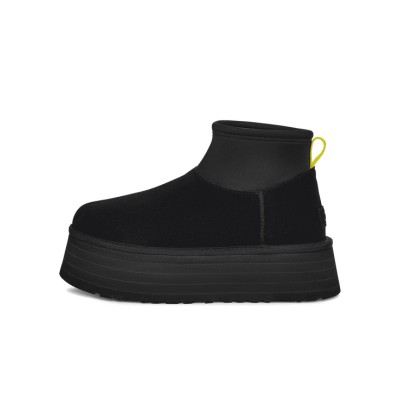 UGG Women's Classic Mini Dipper Black 1168170: Modern Platform Boots with Waterproof Protection