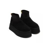 UGG Women's Classic Mini Dipper Black 1168170: Modern Platform Boots with Waterproof Protection