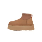 UGG Damen Classic Mini Dipper Chestnut 1168170-CHE - Wasserdichte Plateaustiefel für Stil und Komfort