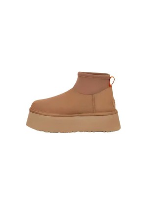 UGG ウィメンズ クラシック ミニ ディッパー チェスナット 1168170-CHE - 防水仕様の快適でスタイリッシュなプラットフォームブーツ