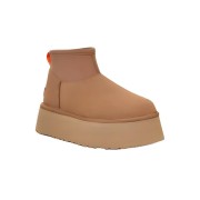 UGG Damen Classic Mini Dipper Chestnut 1168170-CHE - Wasserdichte Plateaustiefel für Stil und Komfort