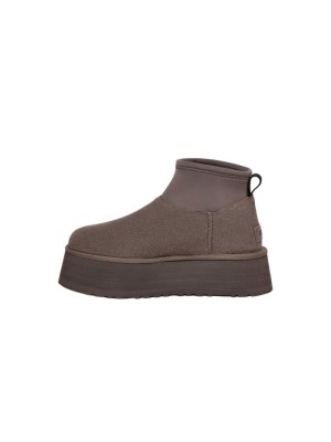 UGG ウィメンズ クラシック ミニ ディッパー サンダークラウド 1168170-THND - 防水仕様の快適でスタイリッシュなプラットフォームブーツ