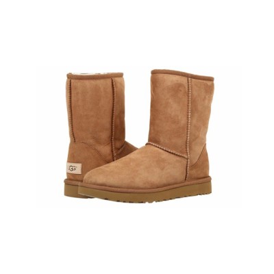 UGG Women's Classic Short II Boot Chestnut 1016223 - Cozy and Timeless Mid-Calf Winter Boots