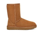 UGG Damen Classic Short II Stiefel Chestnut 1016223 - Bequeme mittelhohe Winterstiefel