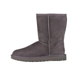 Gray UGG Women's Classic Short II Boot 1016223 - Side View