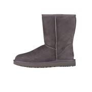 UGG Women's Classic Short II Boot Gray 1016223 - Cozy and Timeless Mid-Calf Winter Boots