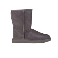 UGG Women's Classic Short II Boot Gray 1016223 - Cozy and Timeless Mid-Calf Winter Boots