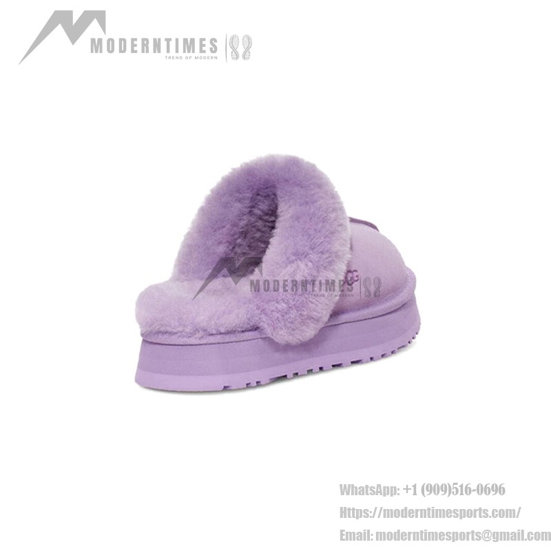 UGG Disquette Purple 1122550 Slippers - Sheepskin and Suede Comfort