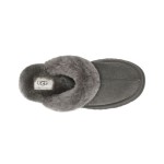 UGG Disquette Gray 1122550 Slippers - Sheepskin and Wool Lining for Comfort