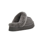 UGG Disquette Gray 1122550 Slippers - Sheepskin and Wool Lining for Comfort