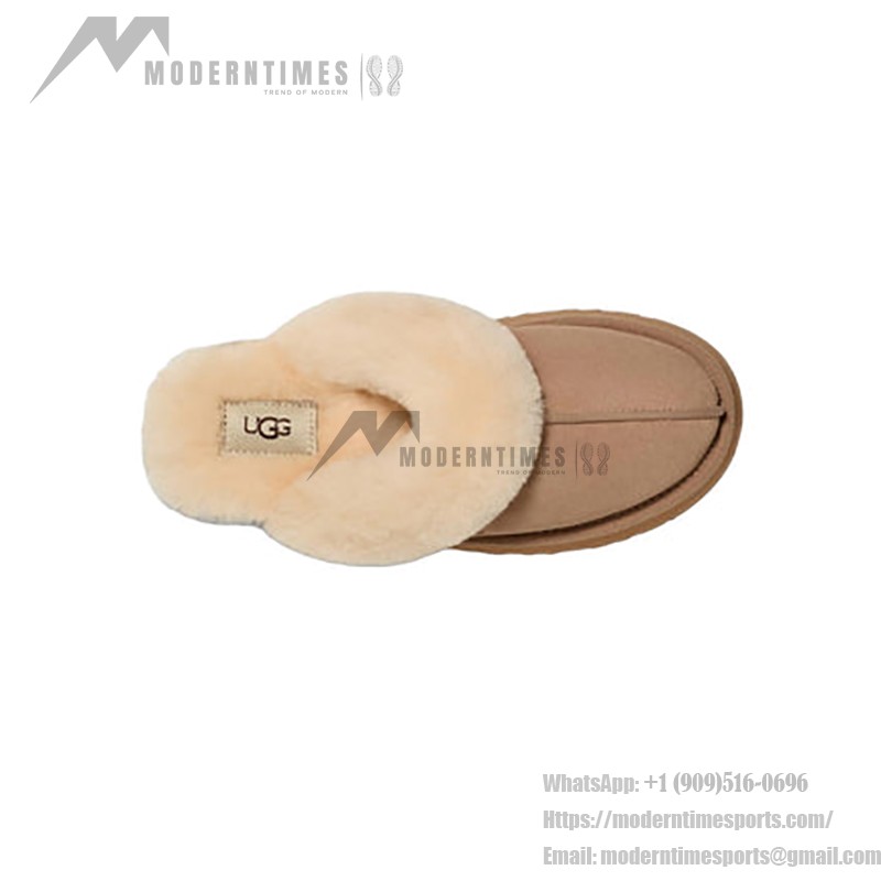 UGG Disquette Sand 1122550 Slippers - Sheepskin and Suede Comfort