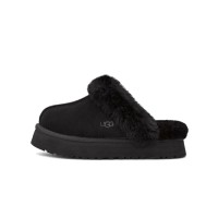 UGG Disquette Slipper Black: Cozy Comfort and Style for Home and Casual Wear  1122550