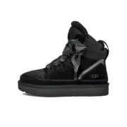 UGG Women's Highmel Black High-Top Sneakers – Stylish & Warm Winter Footwear | Model 1145390-BLK