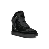 UGG Women's Highmel Black High-Top Sneakers – Stylish & Warm Winter Footwear | Model 1145390-BLK