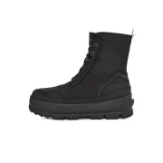 UGG Damen Lug Stiefel Schwarz 1143833: Robuste Hohe Winterstiefel mit Profilsohle für Perfekten Halt