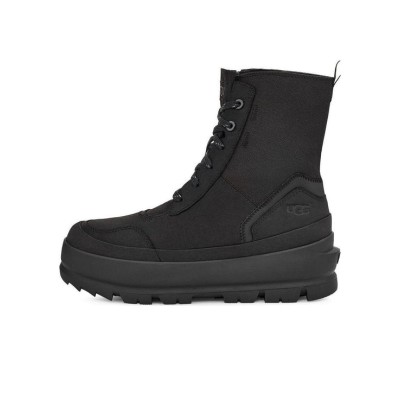 UGG Women's Lug Boot Black 1143833: Durable High-Top Winter Boots with Lug Sole for Ultimate Traction