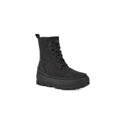 UGG Damen Lug Stiefel Schwarz 1143833: Robuste Hohe Winterstiefel mit Profilsohle für Perfekten Halt